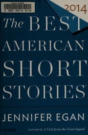 Tapa de The Best American Short Stories 2014