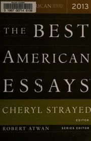 Tapa de Best American essays 2013