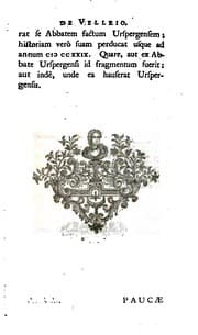 Tapa de Historiæ Romanæ quæ supersunt