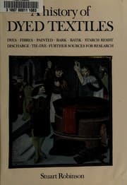 Tapa de A history of dyed textiles