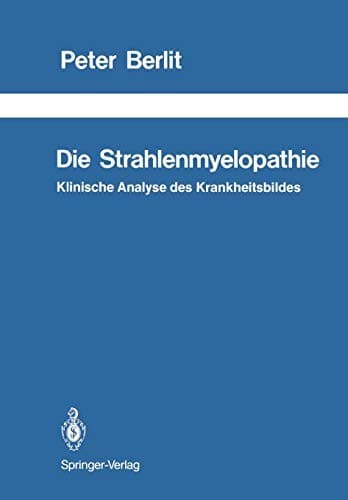Tapa de Die Strahlenmyelopathie