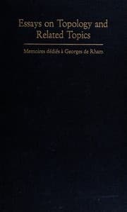 Tapa de Essays on topology and related topics