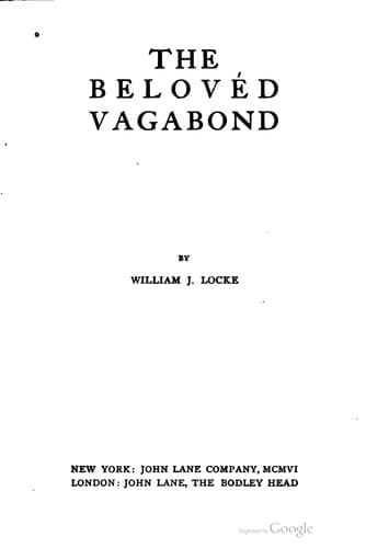 Tapa de The belovéd vagabond