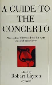 Tapa de A guide to the concerto