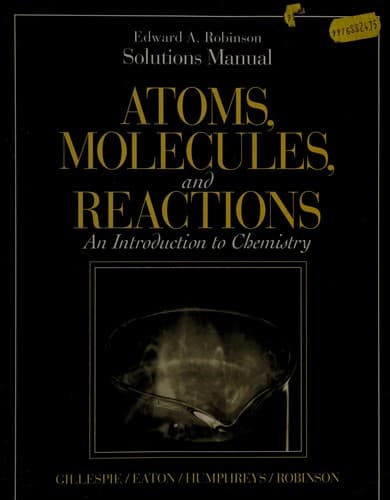 Tapa de Atoms, Molecules, & Reactions:
