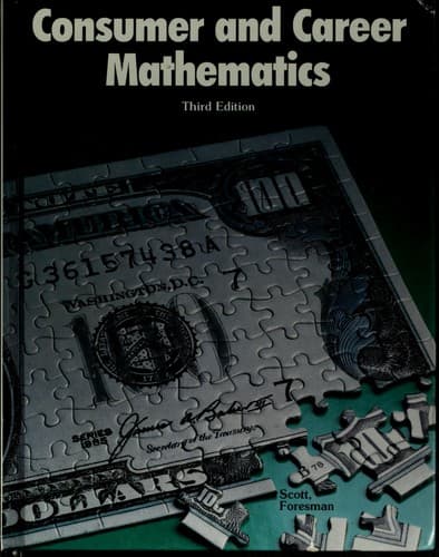 Tapa de Consumer and Career Mathematics