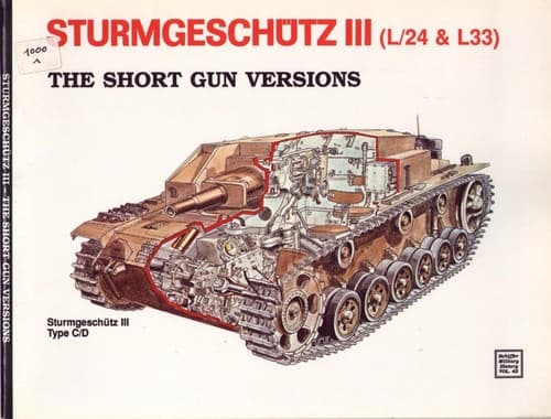 Tapa de Sturmgeschutz III