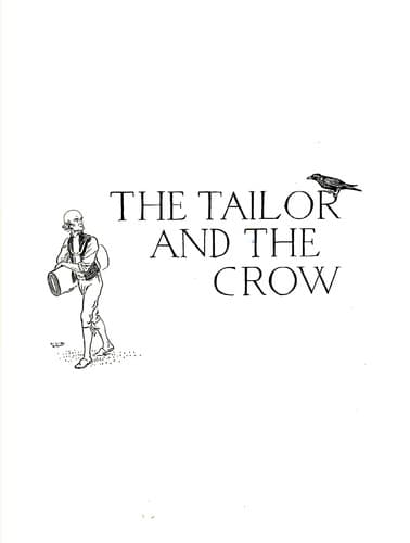 Tapa de The tailor and the crow