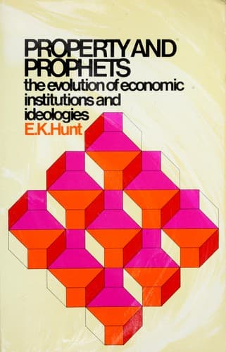 Tapa de Property and prophets