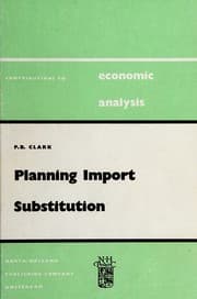 Tapa de Planning import substitution
