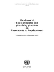 Tapa de Handbook of basic principles and promising practices on alternatives to imprisonment