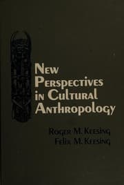Tapa de New perspectives in cultural anthropology