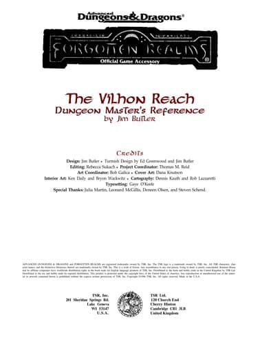 Tapa de Vilhon Reach