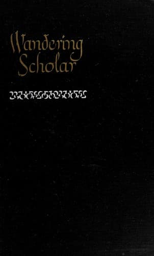 Tapa de Wandering scholar
