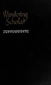 Tapa de Wandering scholar