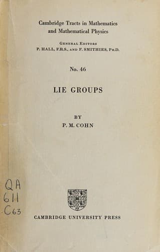 Tapa de Lie groups