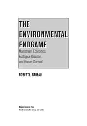 Tapa de The environmental endgame
