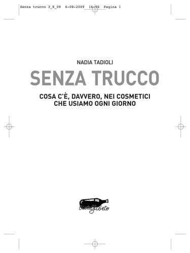 Tapa de Senza trucco