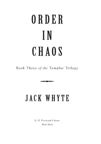 Tapa de Order in chaos T#3