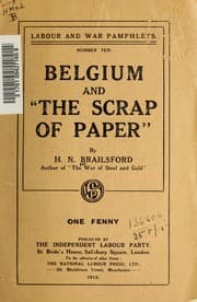 Tapa de Belgium and "The scrap of paper"