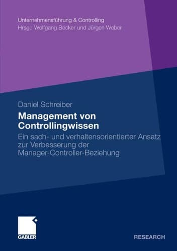 Tapa de Management von Controllingwissen
