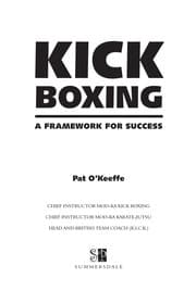 Tapa de Kick boxing