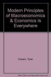 Tapa de Modern Principles of Macroeconomics & Economics Is Everywhere