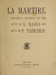 Tapa de La martire