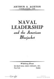 Tapa de Naval Leadership And The American Bluejacket