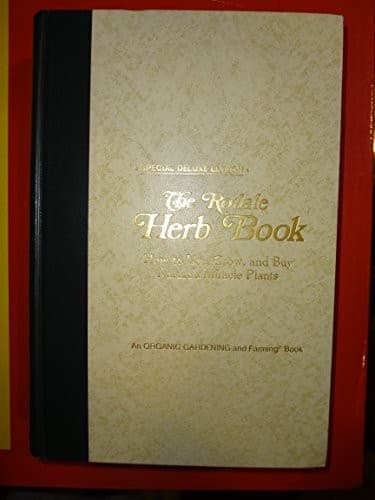 Tapa de The Rodale herb book