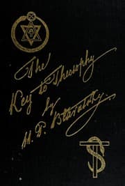 Tapa de The key to theosophy