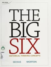Tapa de The big six historical thinking concepts