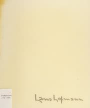 Tapa de Hans Jofmann, 1880-1966