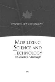Tapa de Mobilizing science and technology to Canada's advantage