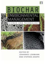 Tapa de Biochar for environmental management