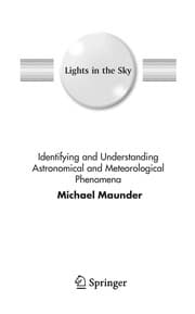 Tapa de Lights in the sky : understanding astronomical and meteorological phenomena