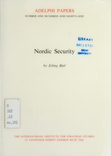 Tapa de Nordic security