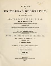 Tapa de A system of universal geography