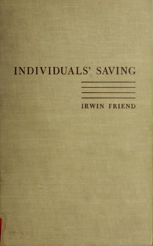 Tapa de Individuals' saving