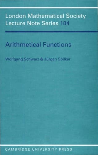 Tapa de Arithmetical functions