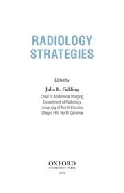 Tapa de Radiology strategies