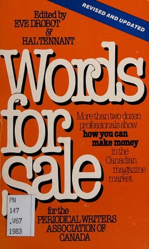 Tapa de Words for sale