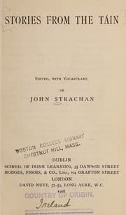 Tapa de Stories from the Táin