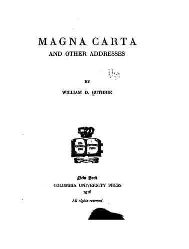 Tapa de Magna Carta