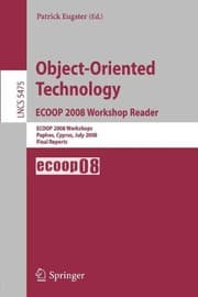Tapa de Object-Oriented Technology Ecoop 2008 Workshop Reader