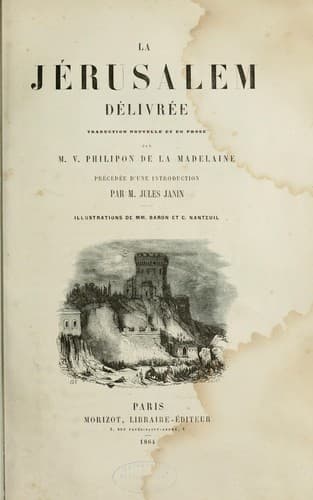 Tapa de La Jérusalem délivrée