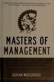 Tapa de Masters of management