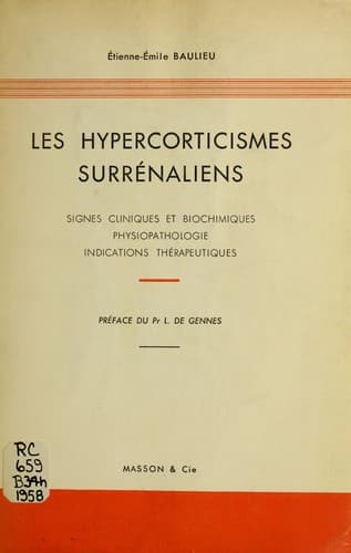 Tapa de Les hypercorticismes surrénaliens