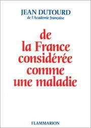 Tapa de De la France considérée comme une maladie
