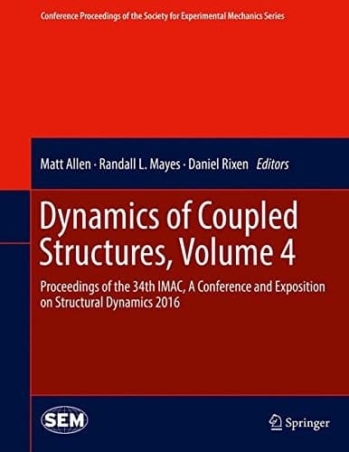 Tapa de Dynamics of Coupled Structures, Volume 4
